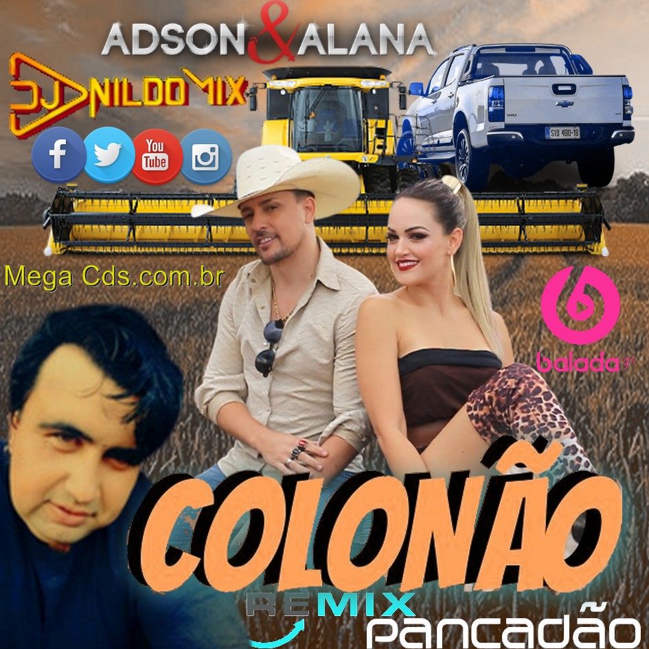 ADSON E ALANA DJ NILDO MIX COLONÃO VERSÃO PANCADÃO 2021