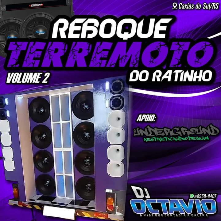 CD REBOQUE TERREMOTO DO RATINHO - VOLUME 2