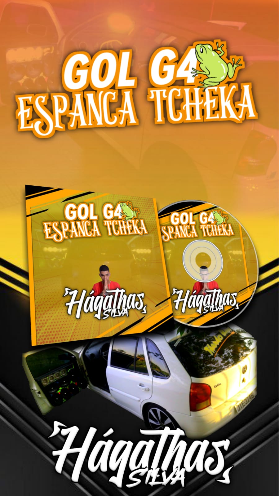 GOL G4 ESPANCA TCHEKA - FUNK