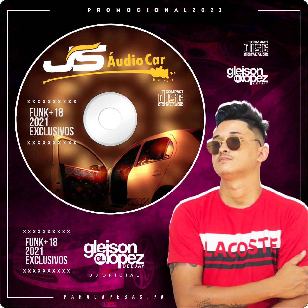 JS AUDIO CAR 2021 FUNK EXCLUSIVE - Gleison Lopez DJ