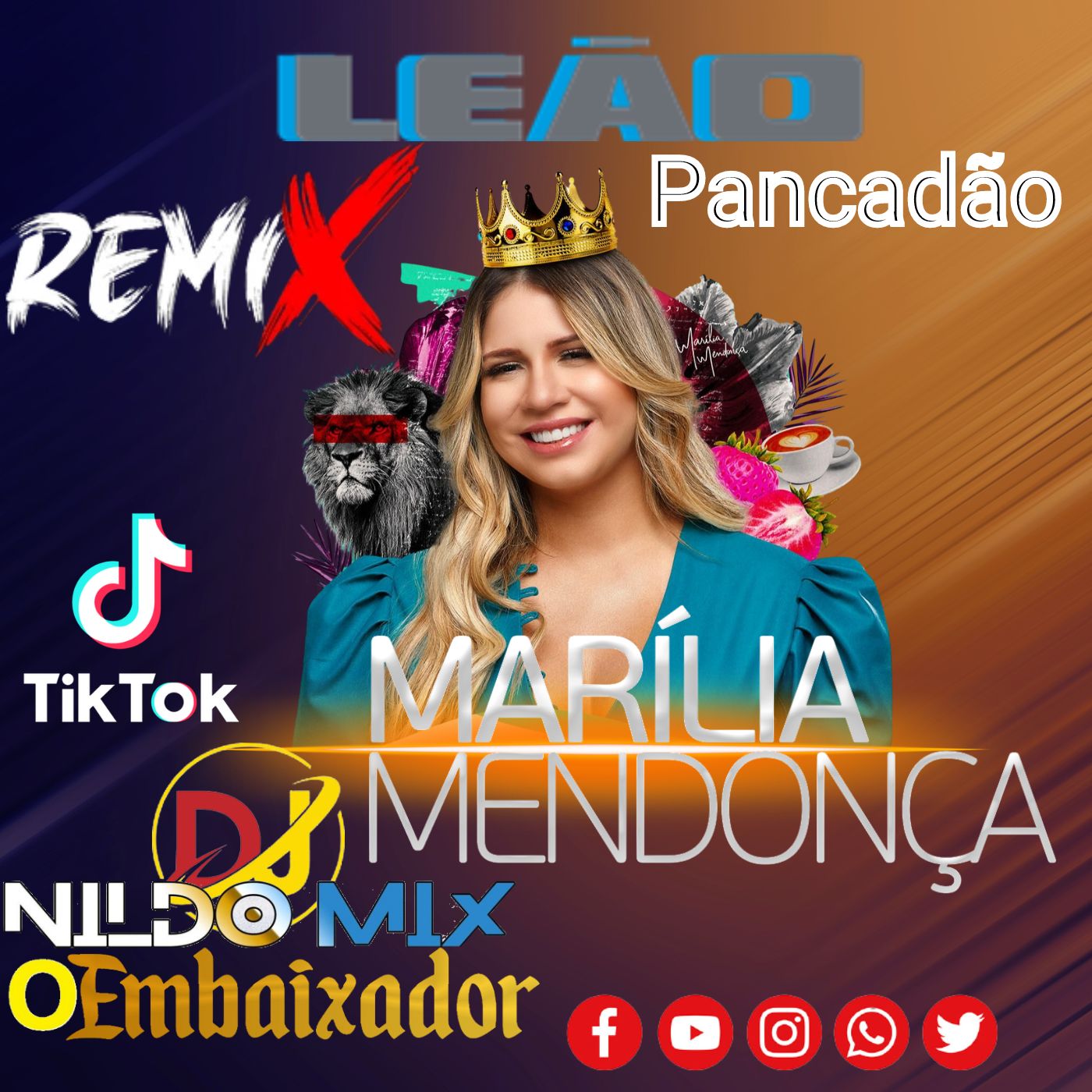 Marília Mendonça - Leão Remix Pancadão Dj Nildo Mix 2023