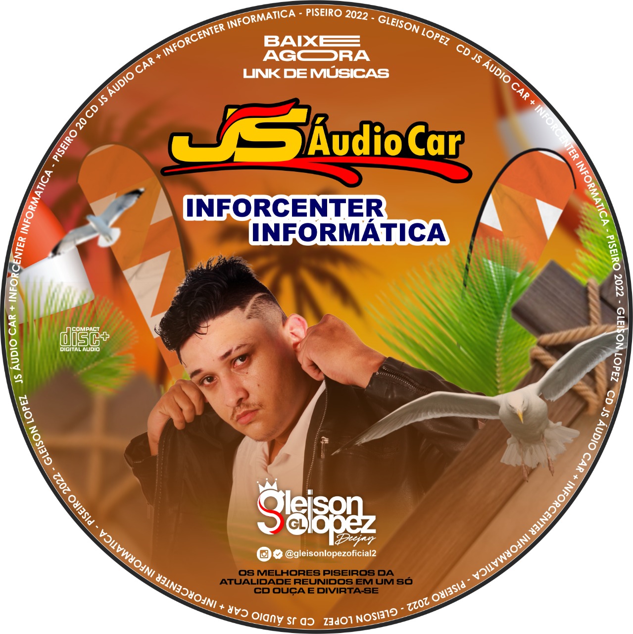 Piseiro Especial de Férias - JS Audio Car + Inforcenter Informatica - Gleison Lopez