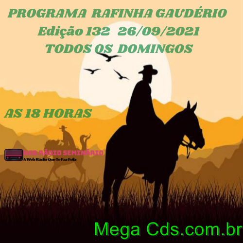 RAFINHA GAUDERIO EDIÇAO 132-26-09-2021