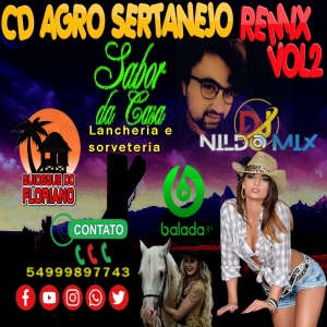 CD AGRO SERTANEJO REMIX 2022 VOL 2 DJ NILDO MIX