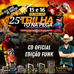 CD - FUNK 25° TRILHA TÔ NA PEGA 2023 (DJ LINDELSON JÚNIOR)