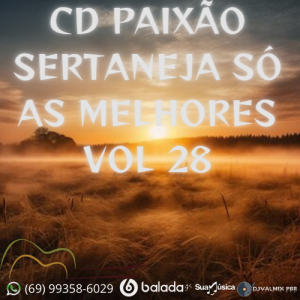 CD PAIXÃO SERTANEJA SÓ AS MELHORES VOL 28
