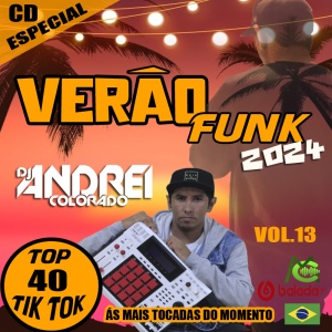 CD VERÃO FUNK VOL.13. TOP 40 TIK TOK 2024 DJ ANDREI COLORADO