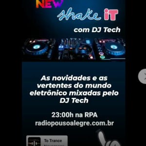 NEW SHAKE IT BY DJ TECH  EDIÇÃO 166