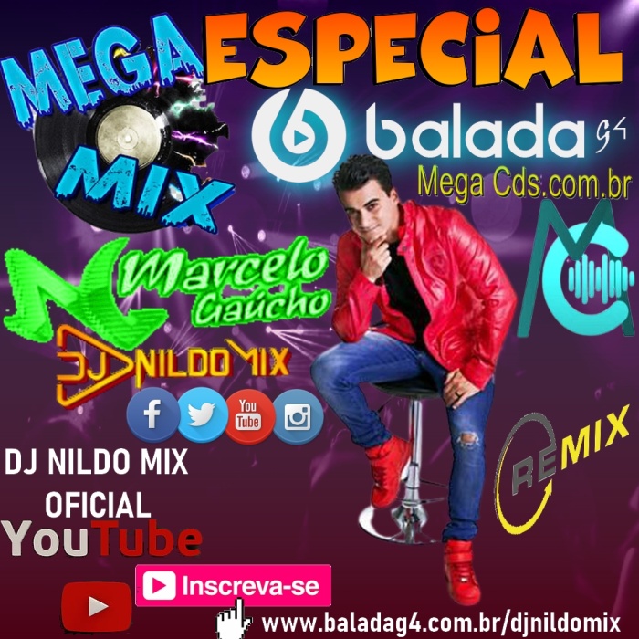 BALADAG 4 ESPECIAL MEGA MIX MC MARCELO GAÚCHO DJ NILDO MIX