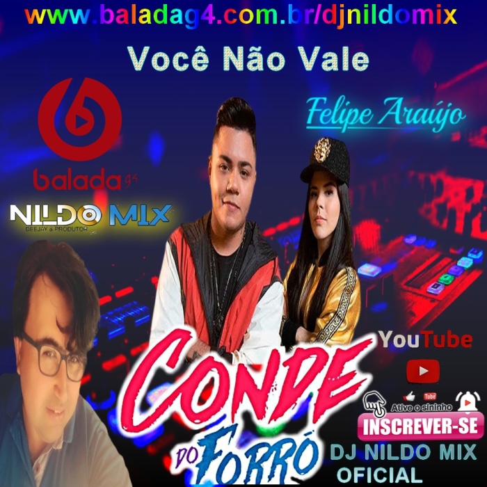 FELIPE ARAUJO JAPINHA CONDE DO FORRO DJ NILDO MIX VOCE NÃO VALE