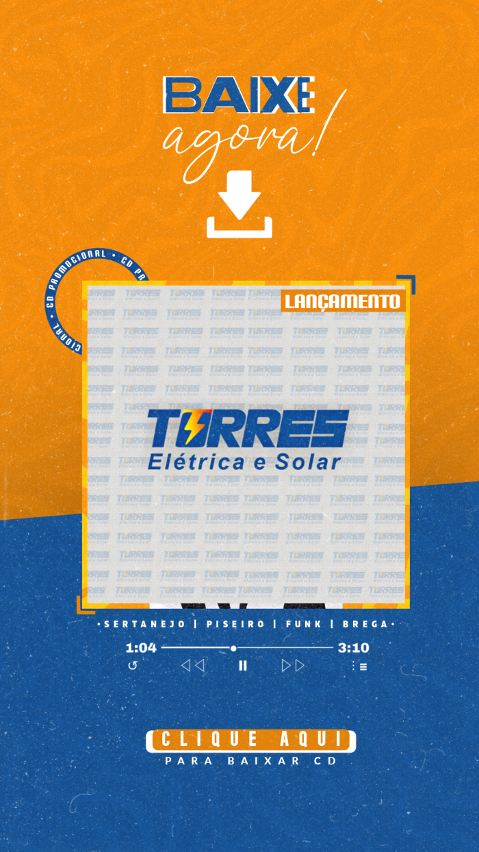 Torres Elétrica & Solar CDs - vol. 1, 2, 3 , 4